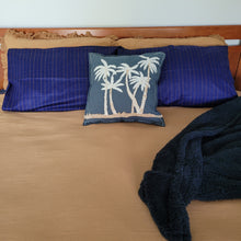 Load image into Gallery viewer, Pillowcases - Blue and Fawn
