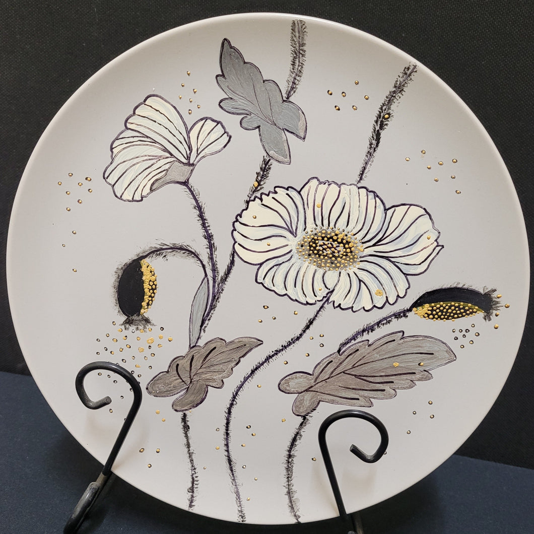 Hand Painted Plate - Dinner