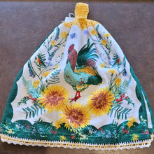 Load image into Gallery viewer, Hanging Hand Towel - Cockerel
