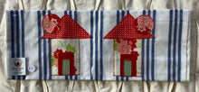 Load image into Gallery viewer, Tea Towel - Appliquéd  Houses
