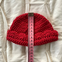 Load image into Gallery viewer, Baby Bonnet - Red
