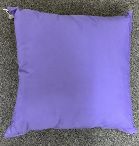 Cushion - Patchwork Purple Star