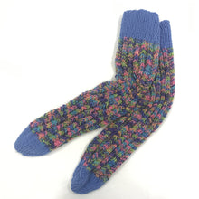 Load image into Gallery viewer, Bed Socks  - Blue Tips
