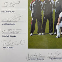 Load image into Gallery viewer, Memorabilia - England Test Squad, The Ashes 2009

