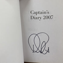Load image into Gallery viewer, Memorabilia - Captain&#39;s Diary 2007 - signed by Ricky Ponting
