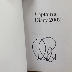 Memorabilia - Captain's Diary 2007 - signed by Ricky Ponting