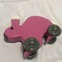 Load image into Gallery viewer, Wooden Toy Rabbit

