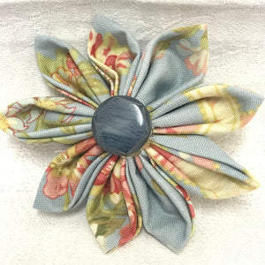 Brooch - Fabric Flower
