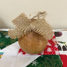 Load image into Gallery viewer, Christmas Baubles - Wooden Trio
