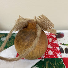 Load image into Gallery viewer, Christmas Baubles - Wooden Trio
