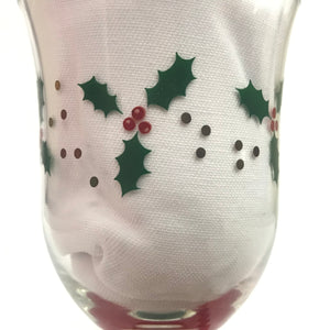 Christmas Themed Wine Goblets - Sets of 4