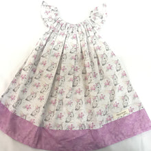 Load image into Gallery viewer, Child&#39;s Dress - Bilby with Pink Trim
