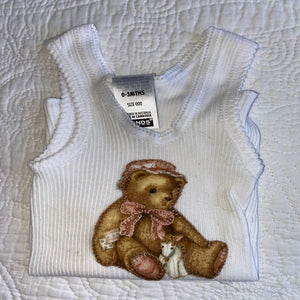 Baby Singlet - Teddy Bear