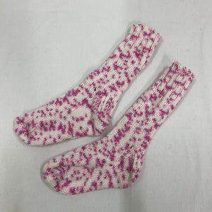Socks - Pink and White