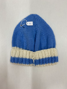 Beanie - Blue and White - Adult